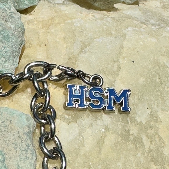 Disney High School Musical Charm Bracelet Silver Toned - Picture 11 of 12